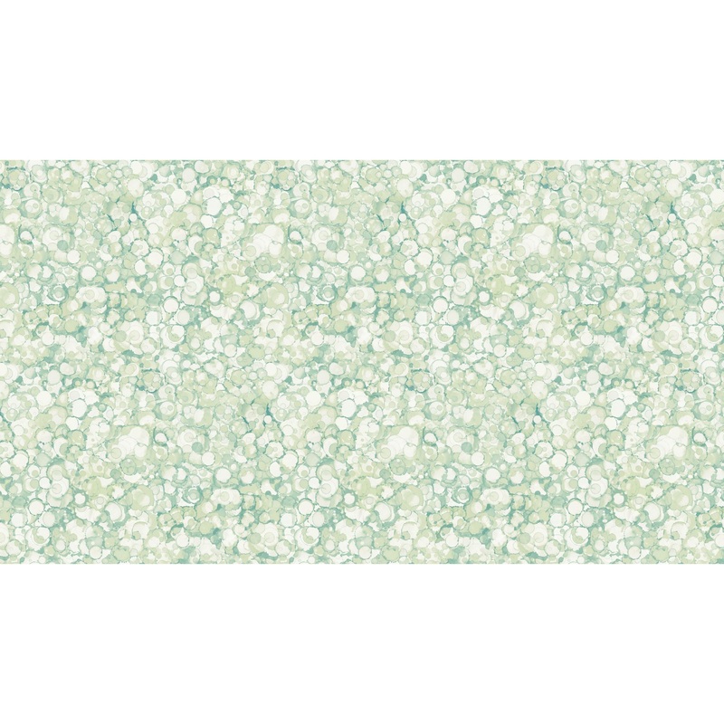 Autumn Breeze ~ Bubbles ~ DP28062-61 Teal/Green 1/2 Yard