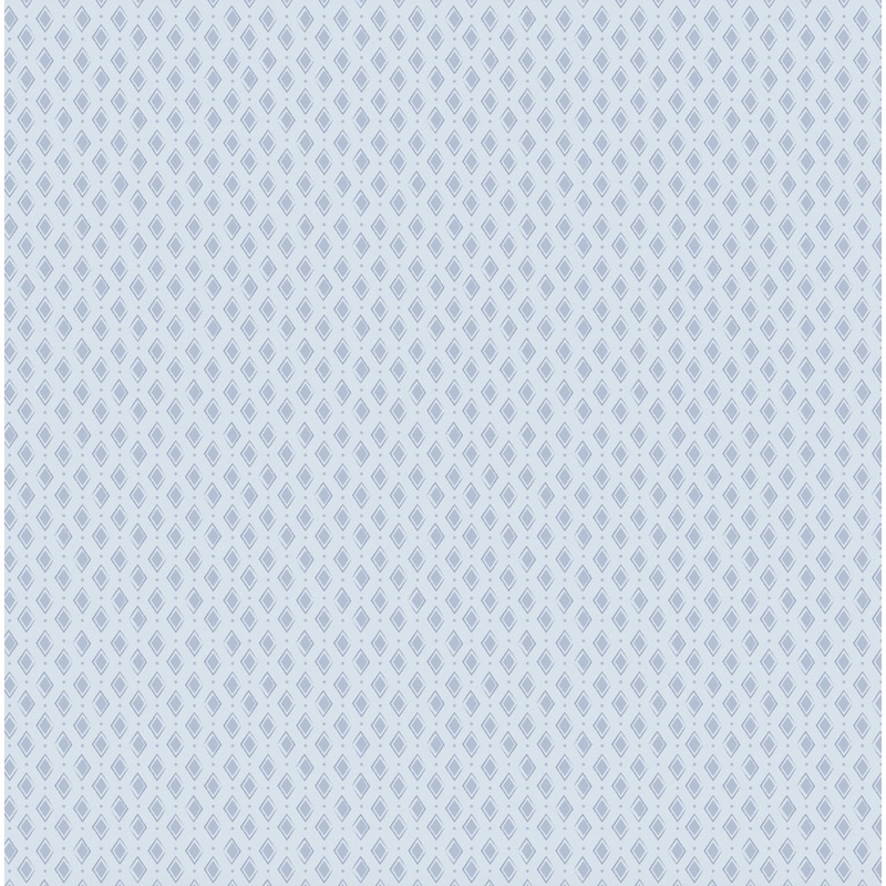 Winter Gardens ~ Diamonds ~ Y4129-29 Light Blue 1/2 Yard