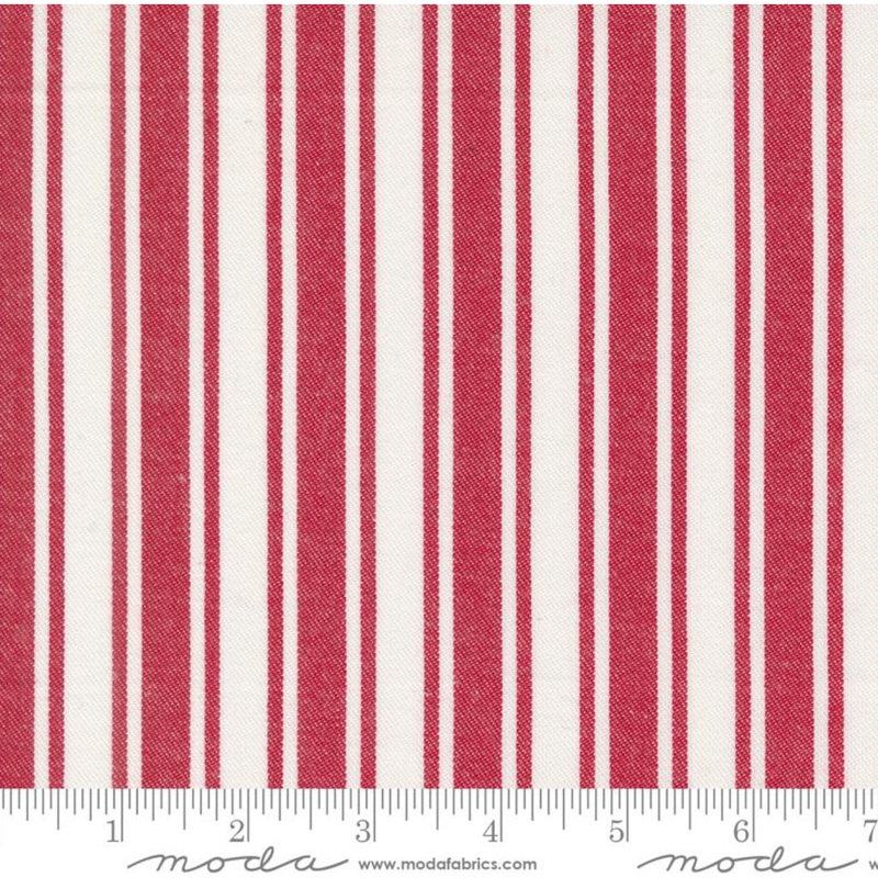 Panache ~ Wovens ~ White Red 12218 13 1/2 Yard