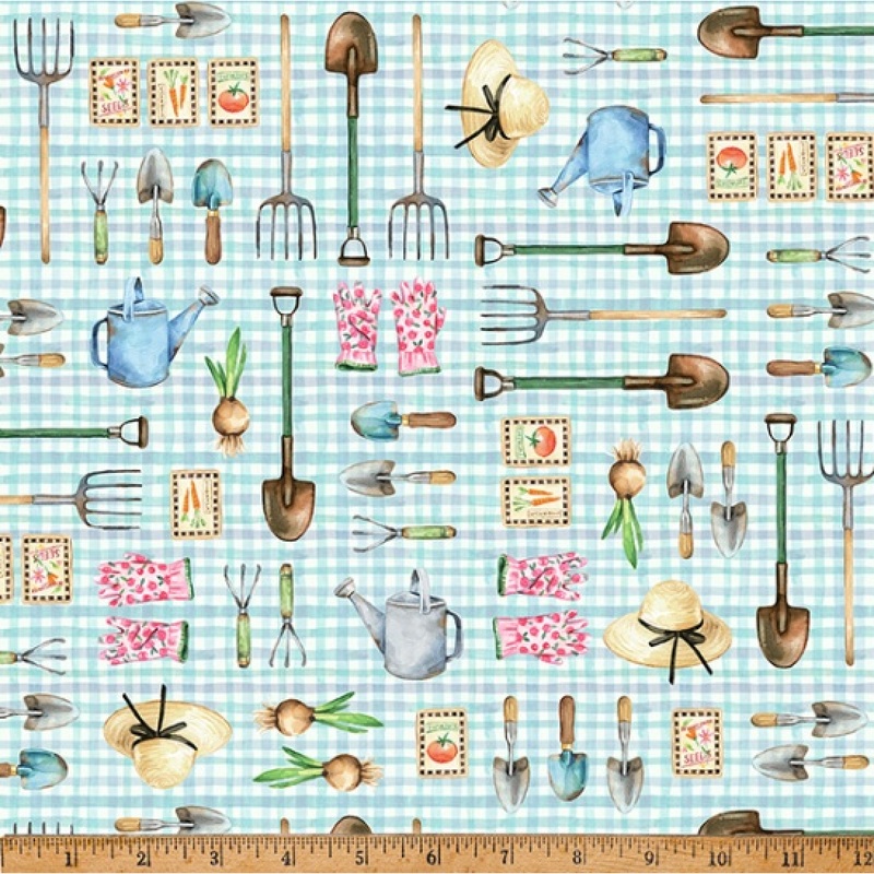 Farm to Table ~ V5296-16 Sky 1/2 Yard