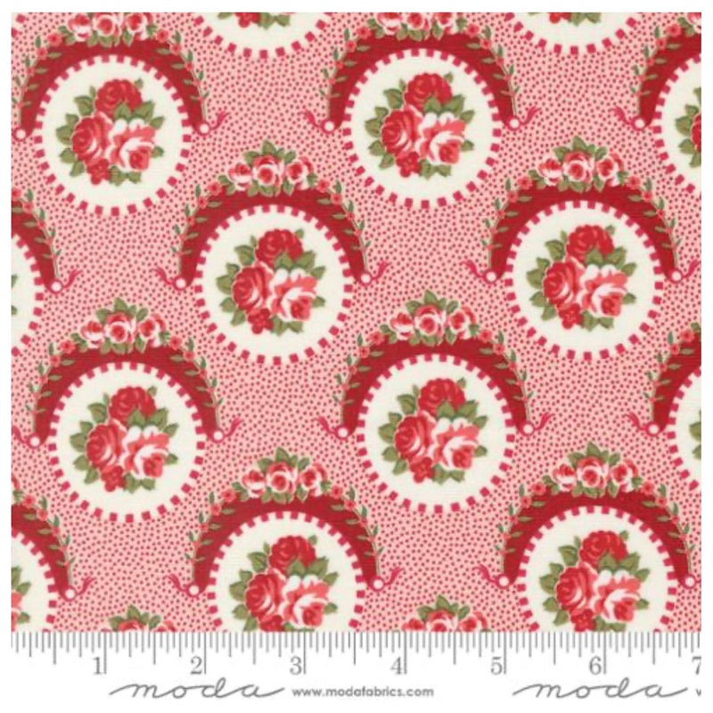 Grand Haven ~ Sweet Floral 14981 12 Pink 1/2 Yard